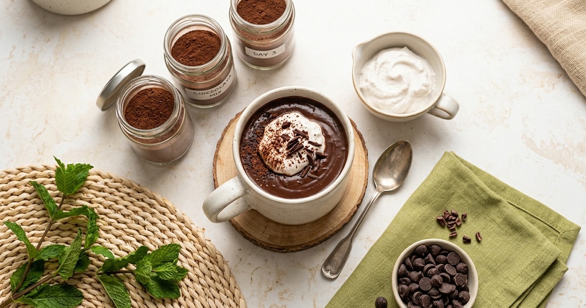 Batch-Prep Italian Coconut Cream Cioccolata Calda