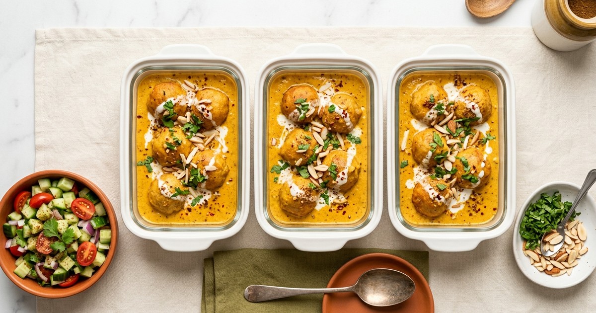 Batch-Prep Malai Kofta in Walnut-Almond Cream Gravy