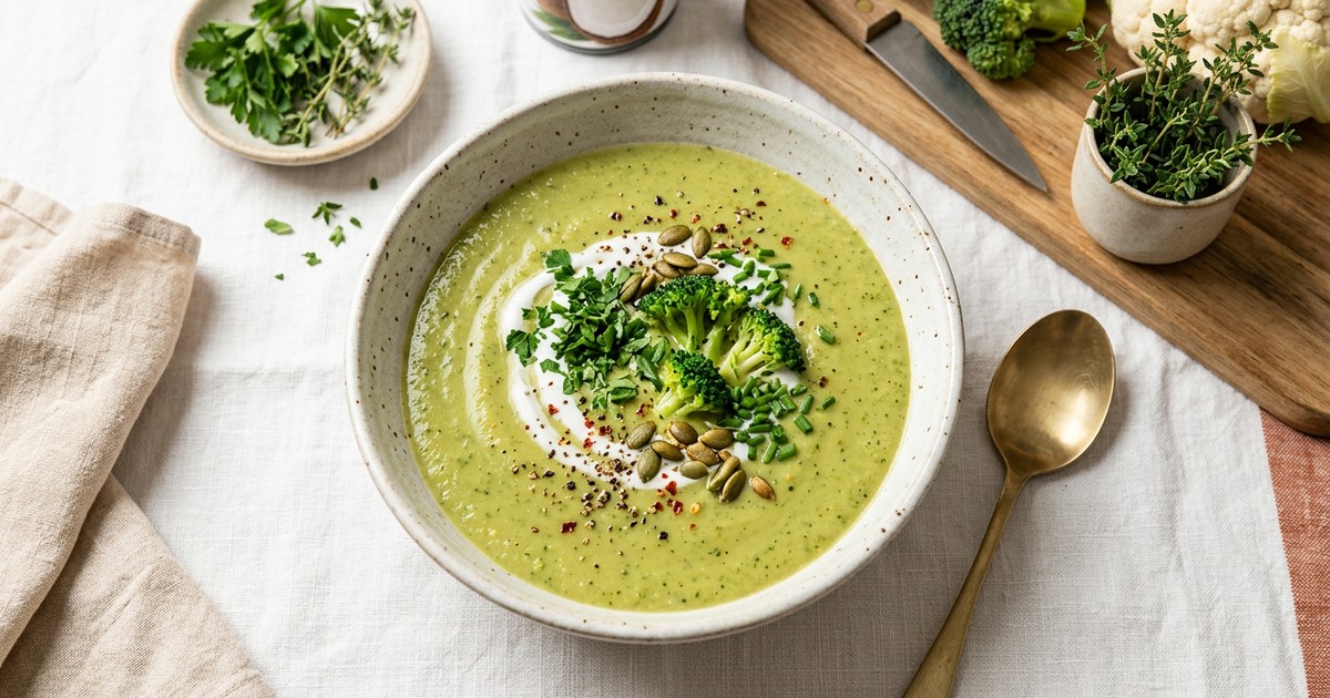 Creamy Keto Vegetable Soup