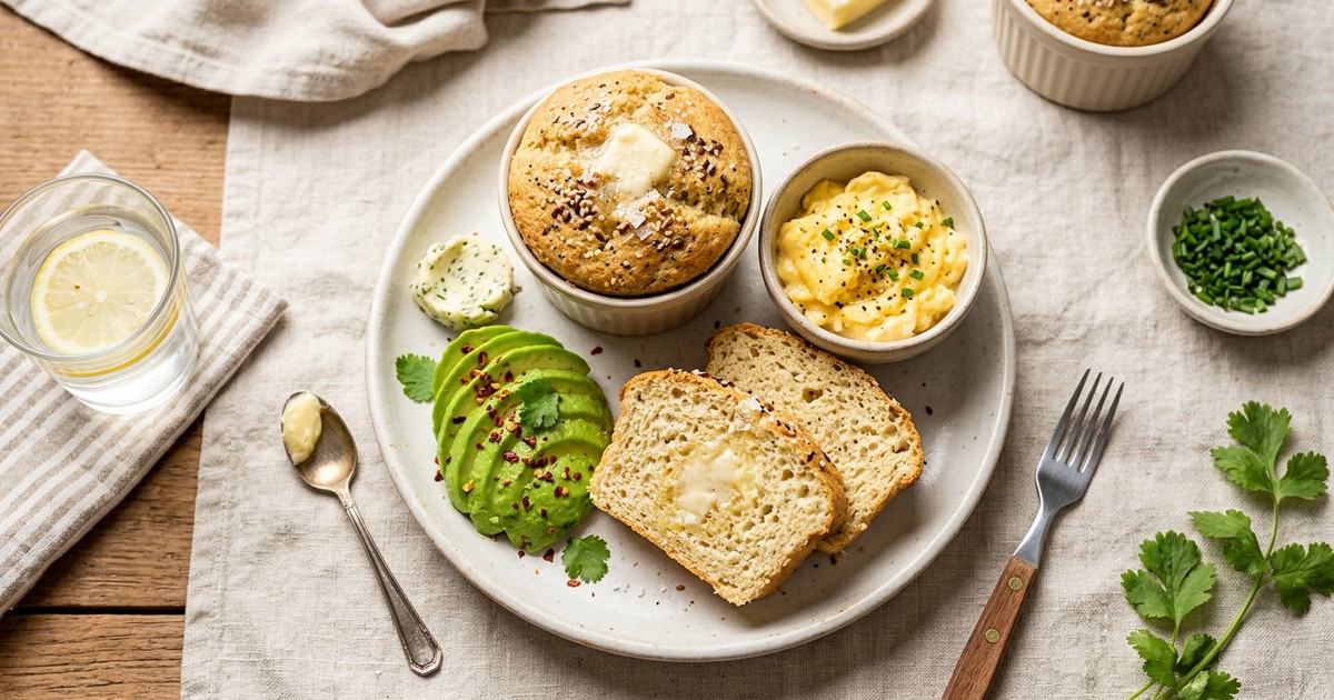 Keto 90-Second Bread