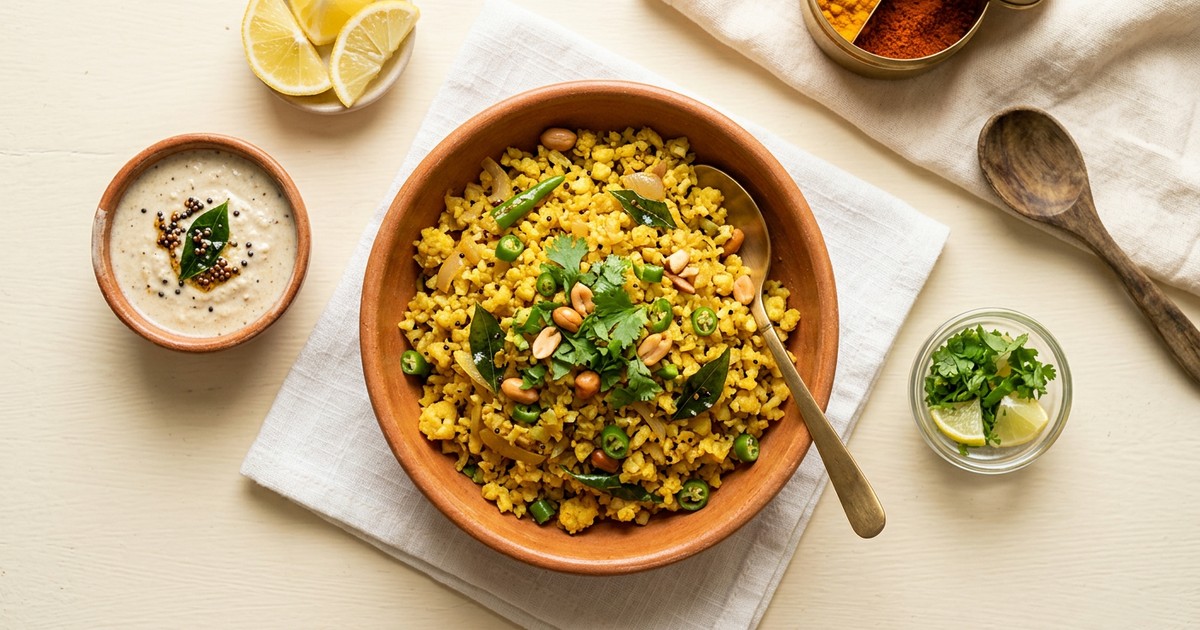 Keto Cauliflower Upma