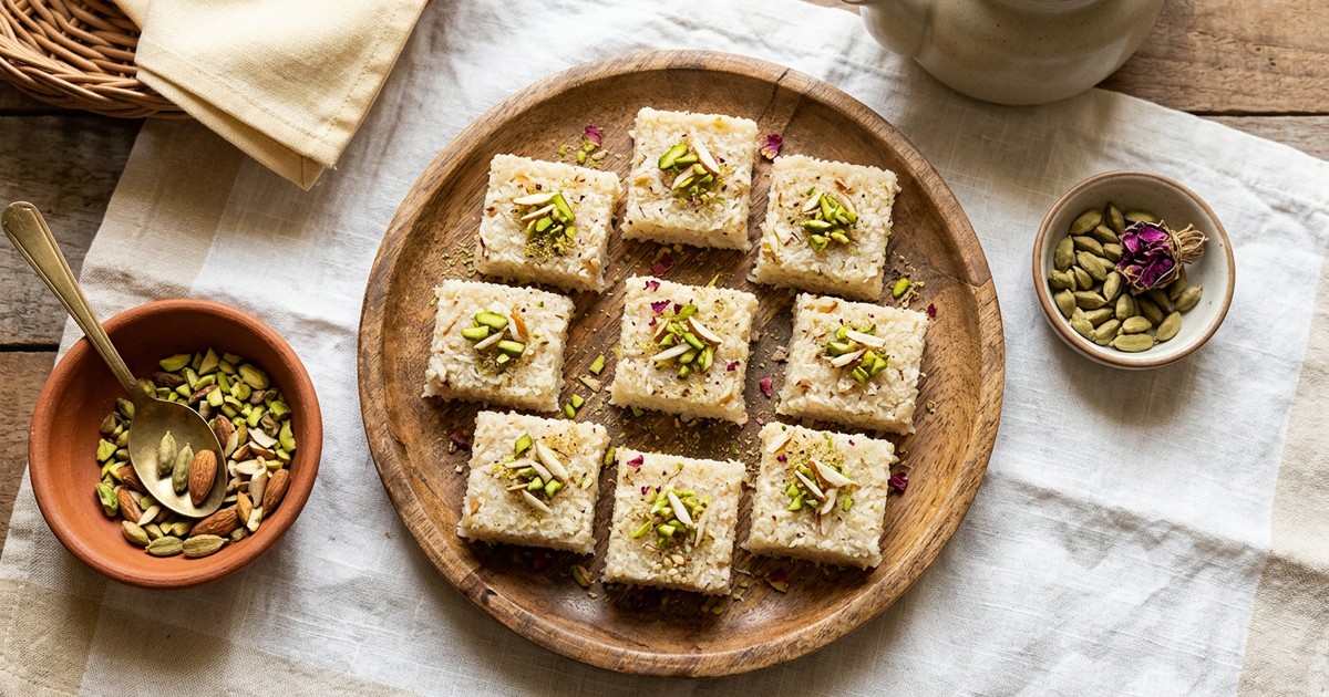 Keto Coconut Barfi