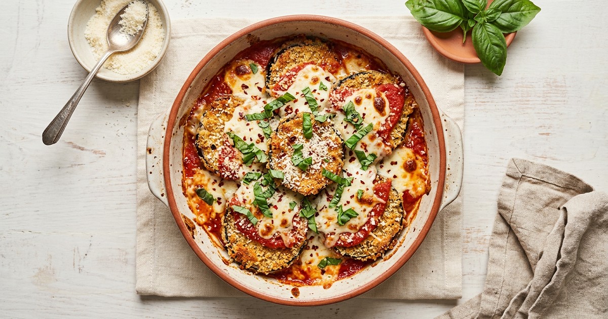 Keto Eggplant Parmesan