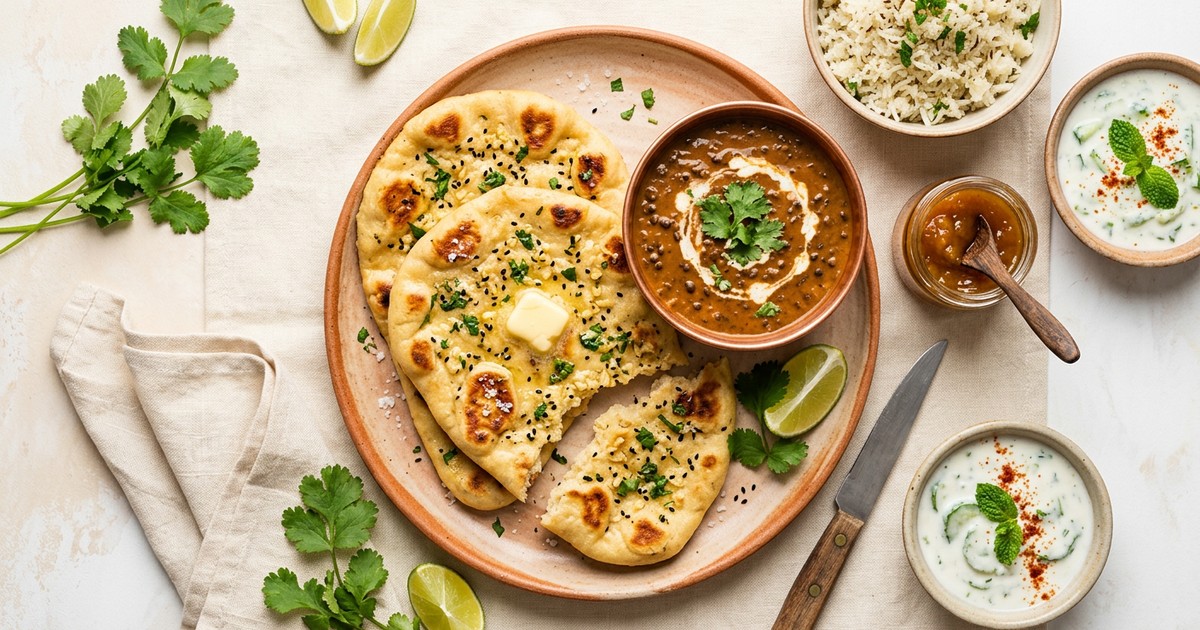 Keto Garlic Naan