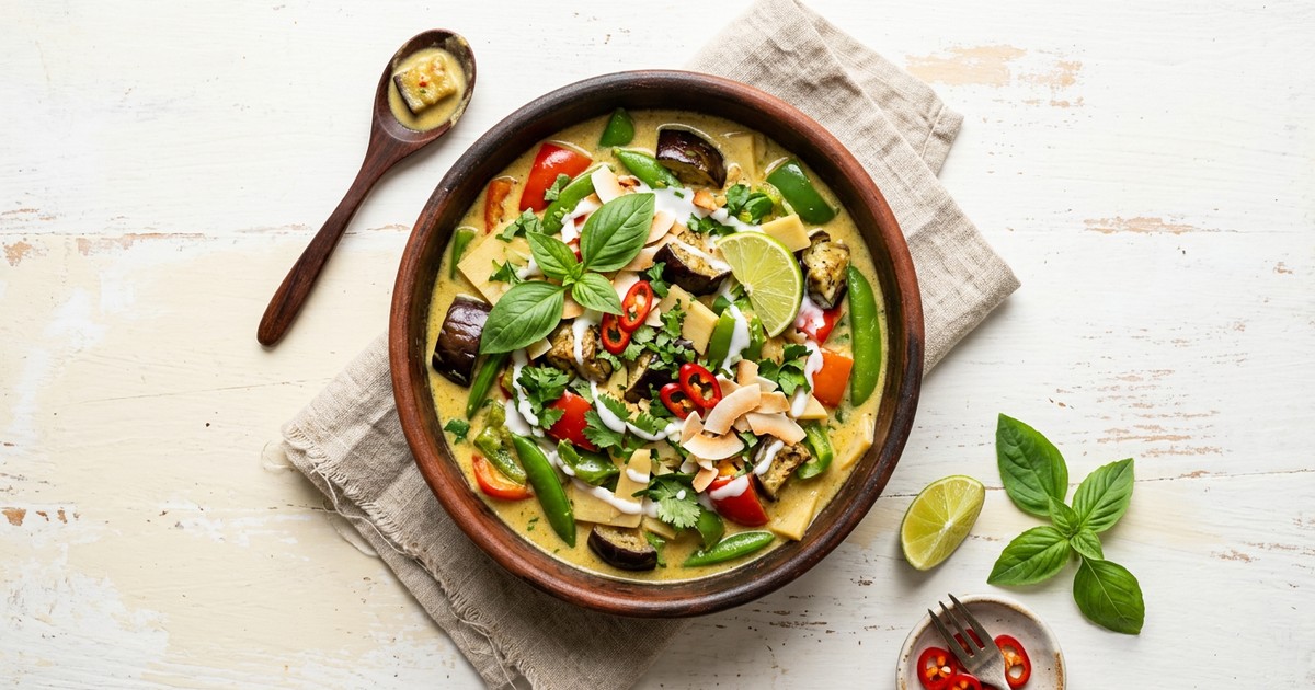 Thai Coconut Vegetable Curry
