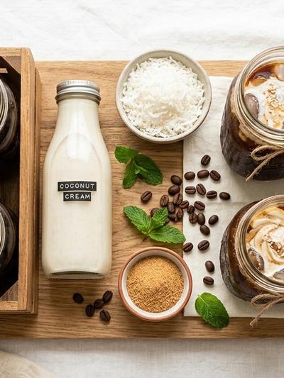 Batch-Prep Coconut Cream Cold Brew Concentrate (5-Day Keto)