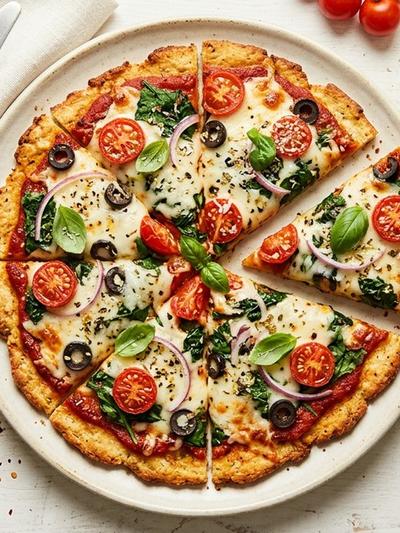 Fathead Dough Keto Pizza