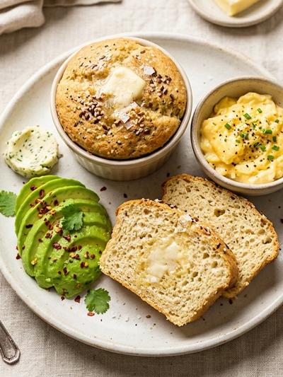 Keto 90-Second Bread