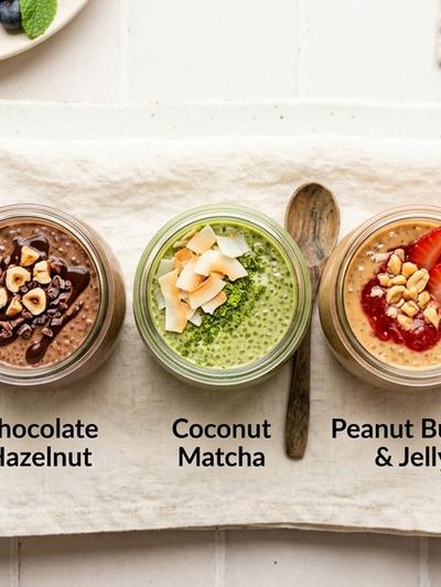 Keto Chia Seed Pudding (5 Flavor Variations)