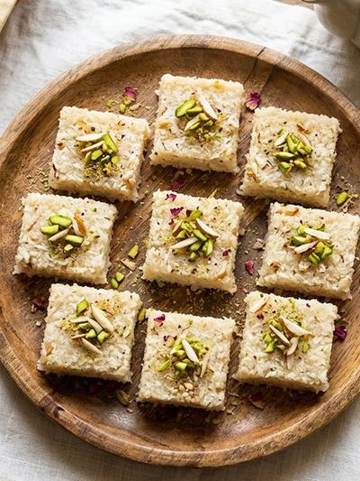 Keto Coconut Barfi