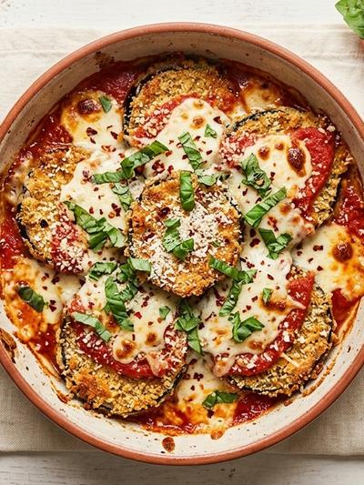 Keto Eggplant Parmesan