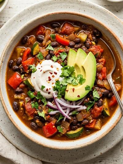 Keto Vegetarian Chili