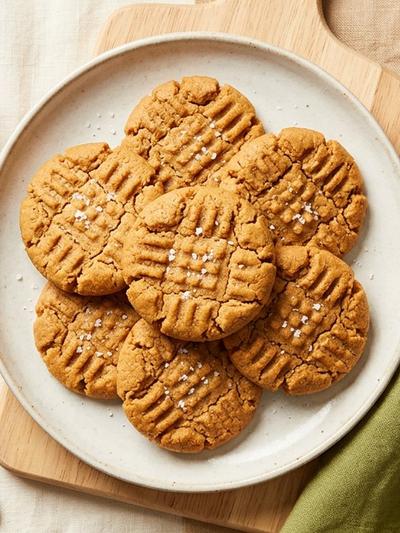 3-Ingredient Peanut Butter Cookies