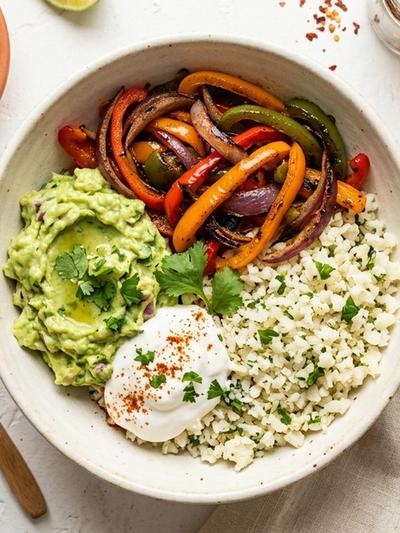 Veggie Fajita Bowl
